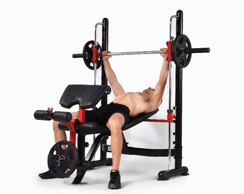 Equipamento de fitness dobrável e ajustável banco de peso perfeito para uso comercial ou doméstico