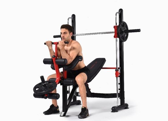 Equipamento de fitness dobrável e ajustável banco de peso perfeito para uso comercial ou doméstico