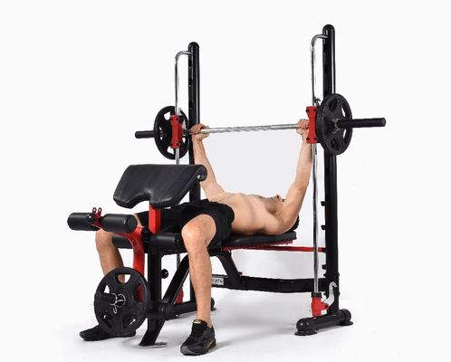 Equipamento de fitness dobrável e ajustável banco de peso perfeito para uso comercial ou doméstico