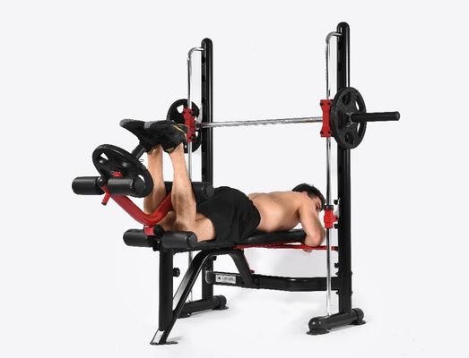 Equipamento de fitness dobrável e ajustável banco de peso perfeito para uso comercial ou doméstico