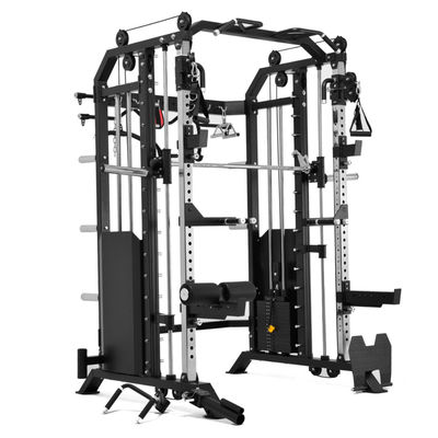 G7 G7W Equipamento de fitness multifunção 3 em 1 Combo Power Rack Com Smith Machine Função