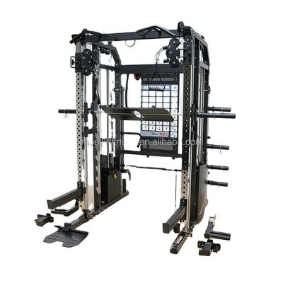 G7 G7W Equipamento de fitness multifunção 3 em 1 Combo Power Rack Com Smith Machine Função
