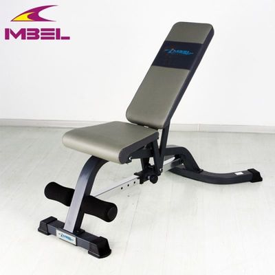 Equipamento ajustável de ginástica Ab Sit Up Bench para exercícios eficazes Cinza/preto