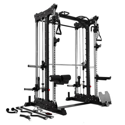 Carregamento do Porto de Qingdao 3 em 1 Combo Power Rack com Smith Machine Função personalizada