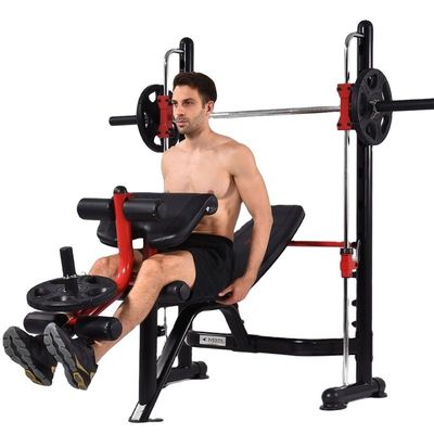 Banco de peso ajustável para esportes indoor N.W. kgs 64 Ajustável para vários exercícios