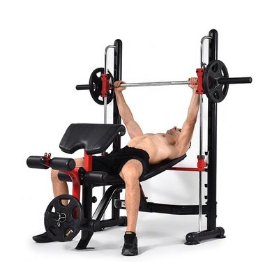 Equipamento de fitness com dimensões de caixa de 1970x555x230 mm