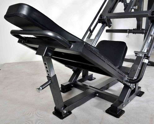Grão/Negro Gym Press Hack Squat Machine LCL Suporte Ajustabilidade
