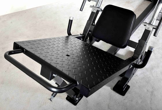 Grão/Negro Gym Press Hack Squat Machine LCL Suporte Ajustabilidade