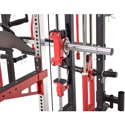 Equipamento de fitness para homens com barra ajustável para Power Rack Smith Machine e Trainer Funcional