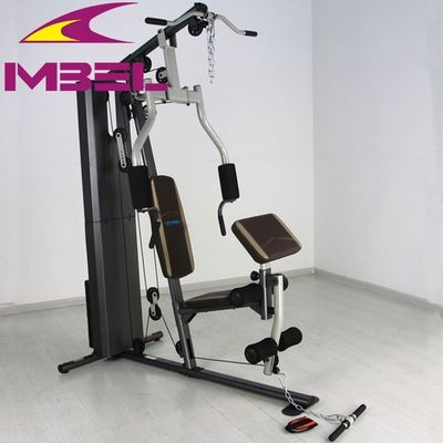 Transforme seu ginásio em casa com equipamentos de exercícios cinza/preto de duas camadas