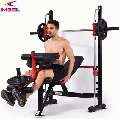 1790x1880x1770 mm Banco de levantamento de peso Banco plano Prensa de ginástica Equipamento de fitness N.W kgs 64