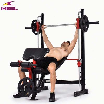 1790x1880x1770 mm Banco de levantamento de peso Banco plano Prensa de ginástica Equipamento de fitness N.W kgs 64