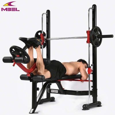 1790x1880x1770 mm Banco de levantamento de peso Banco plano Prensa de ginástica Equipamento de fitness N.W kgs 64