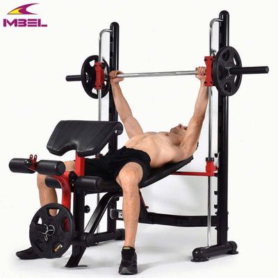 1790x1880x1770 mm Banco de levantamento de peso Banco plano Prensa de ginástica Equipamento de fitness N.W kgs 64