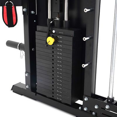 Equipamento de ginástica em casa multifuncional Treinador funcional Máquina Smith com porta de carga