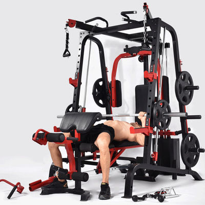 Máquina de fitness para homens 70 Unidade 9010DE Fitness Machine Gym Smith Machine com pilha de pesos