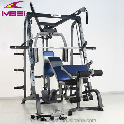 End Fitness Equipment Smith Machine com N.W. 152kg em cinza/preto