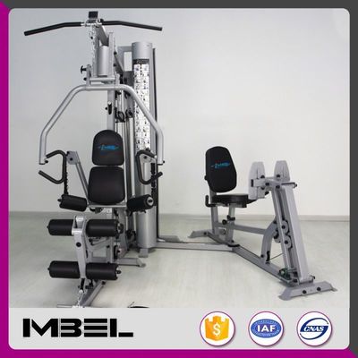 Porto de Carregamento de Qingdao Melhor Body Building Home Gym Station em cinza/preto