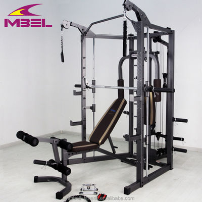 End Fitness Equipment Smith Machine com N.W. 152kg em cinza/preto