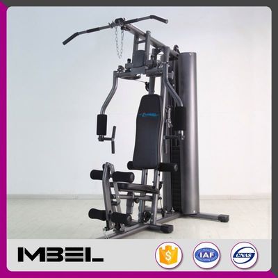 Porto de Carregamento de Qingdao Melhor Body Building Home Gym Station em cinza/preto