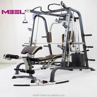 End Fitness Equipment Smith Machine com N.W. 152kg em cinza/preto