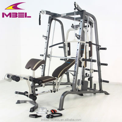 End Fitness Equipment Smith Machine com N.W. 152kg em cinza/preto