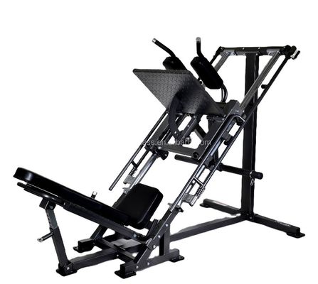 Qingdao Port Loading Leg Press/Hack Squat Machine para máximo desempenho