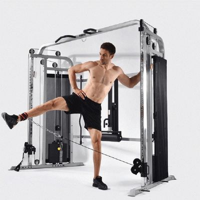 LCL Suporte Multi Body Gym Equipamento Power Rack com construção de metal