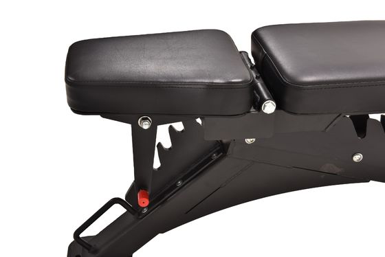 Banco ajustável de ginásio para exercícios de fitness multifunção em tamanho 1210x742x450mm