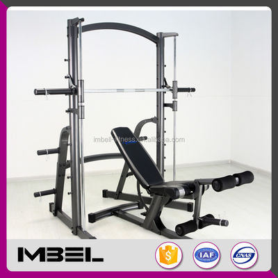 Máquina Smith de revestimento espesso de 2 camadas A adição perfeita ao seu equipamento de fitness