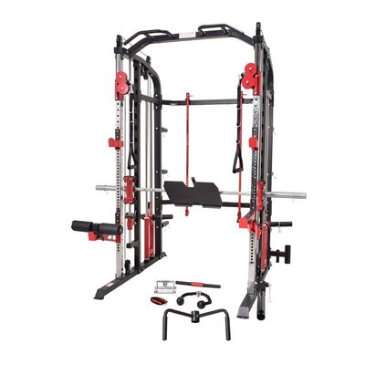 Metal Squat Barbell Fitness Stand Equipamento de ginástica para fisiculturismo e multifuncional