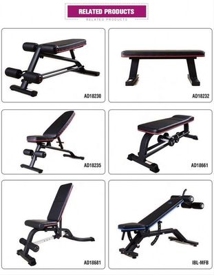 Banco de serviço ajustável para equipamento de ajuste corporal Dimensão montada 1610*630*1310 mm