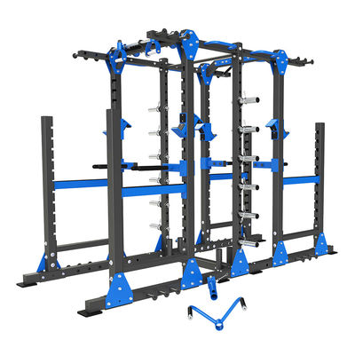 Multifunção de Homens Economização de Espaço ajustável Squat Rack Cage Power Rack para Home Gym