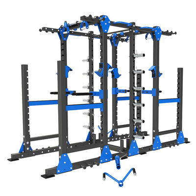 Multifunção de Homens Economização de Espaço ajustável Squat Rack Cage Power Rack para Home Gym