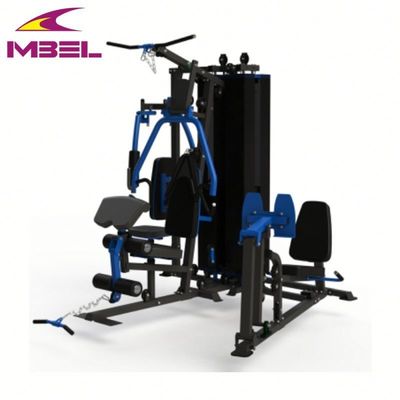 Combo Set Oferecido Contacto Preto Matt Home Gym Equipamento Multi Estação