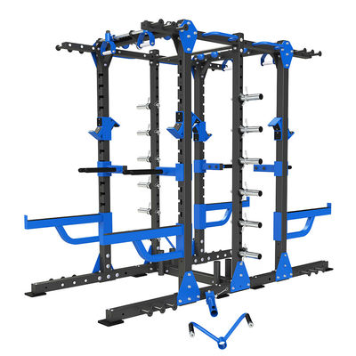 Multifunção de Homens Economização de Espaço ajustável Squat Rack Cage Power Rack para Home Gym