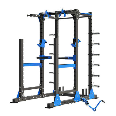Multifunção de Homens Economização de Espaço ajustável Squat Rack Cage Power Rack para Home Gym