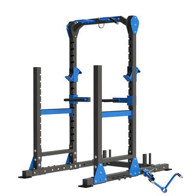 Multifunção de Homens Economização de Espaço ajustável Squat Rack Cage Power Rack para Home Gym