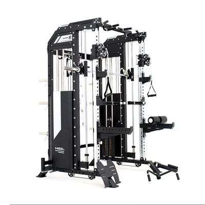 Equipamento de fitness de musculação tudo em um equipamento de ginástica multifunção com máquina Smith