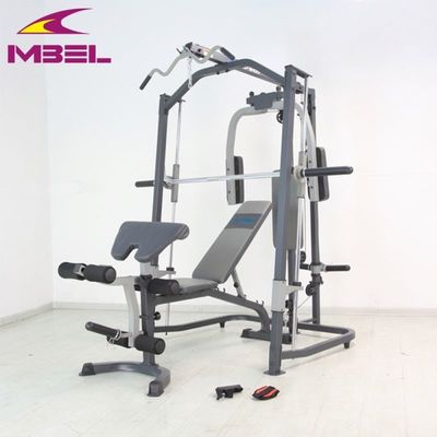 152 kg N.W. Grey/Black Equipamento de ginástica Máquina Smith para instalações de treinamento de força