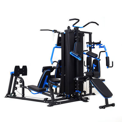 Máquina de exercícios de força multiuso personalizável para ginásio em casa em design cinza claro
