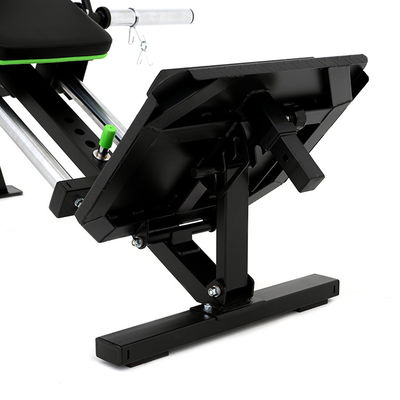 Máquina de elevação de bezerro sentado de placa cinza clara carregada para equipamento de fitness de musculação