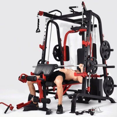Experimente os benefícios do nosso Exercício de Fitness Corpo Máquina Smith e empilhadeira de peso