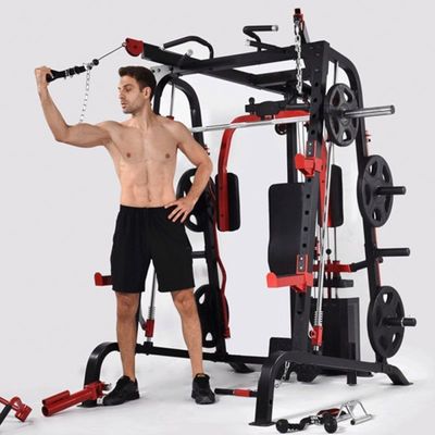 Experimente os benefícios do nosso Exercício de Fitness Corpo Máquina Smith e empilhadeira de peso