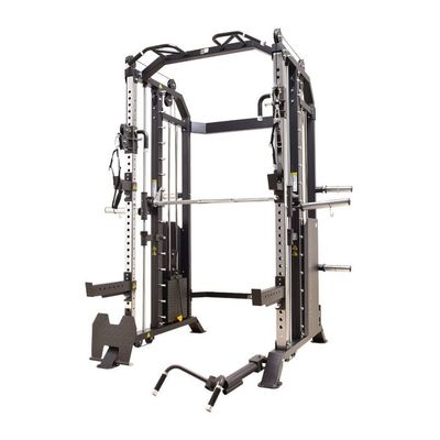 Acessível e durável 1700X1990X2300mm Equipamento de ginástica Máquina Smith com sistema de poleia