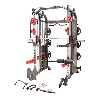 G7A G7W cinza escuro All-in-One com Power Rack Funcional Trainer Smith Machine 40'/unidade 45