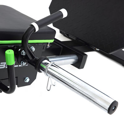Máquina de ginástica multi-crossover de cabo profissional cinza escuro para homens para levantar o bezerro sentado