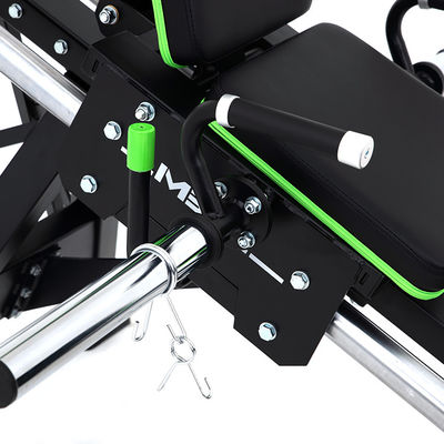 Máquina de ginástica multi-crossover de cabo profissional cinza escuro para homens para levantar o bezerro sentado