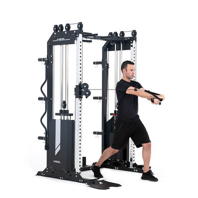 Equipamento de ginástica XT2 cinza escuro Power Rack Profissional Casa Funcional Treinador Equipamento de fitness