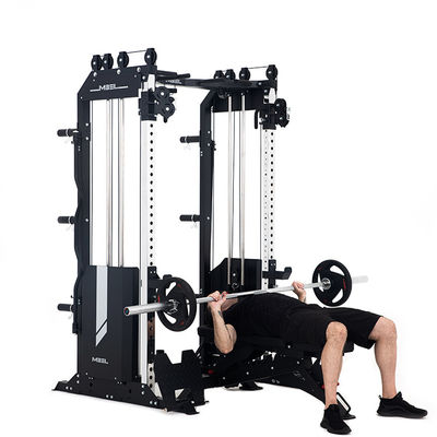 Metal Cinza Ligeiro Luxo XT2 Multifuncional Treinador Power Rack Equipamento de ginástica Máquina de exercício